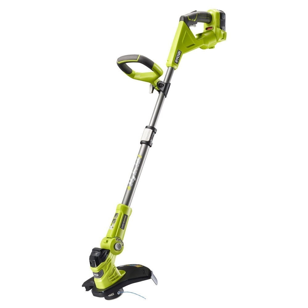 Тример садовий акумуляторний Ryobi RLT1831H20F, ONE+ Hybrid, 18В та 220В, 1х2Ah, 25-30см, EasyEdge, 3.2кг