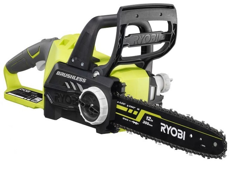 Пила ланцюгова акумуляторна Ryobi OCS1830, 18В ONE+, шина 30см Oregon, безщіткова, 2.7кг, без АКБ та ЗП