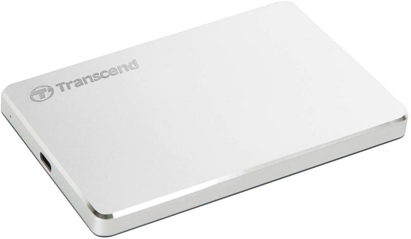 Жорсткий диск TRANSCEND StoreJet 2.5 USB 3.1/Type-C 2TB MC Silver (TS2TSJ25C3S)