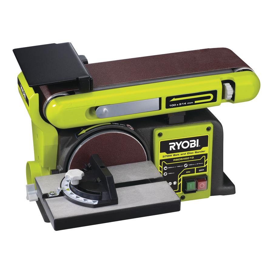 Верстак шліфувальный Ryobi RBDS4601G, 375Вт, 100х914, 2850об·хв, 18.5кг