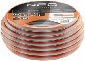 Шланг садовий Neo Tools Optima, 1/2", 20м, 4 шари, до 25бар, -20…+60°C