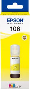 Контейнер с чернилами Epson 106 EcoTank L7160/L7180 yellow