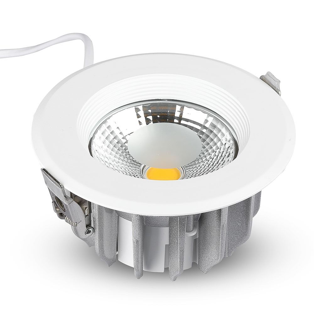 Світильник вбудований LED V-TAC, 10W, SKU-1271, 230V, 6.4K, 1200Lm, круглий (3800157611947)