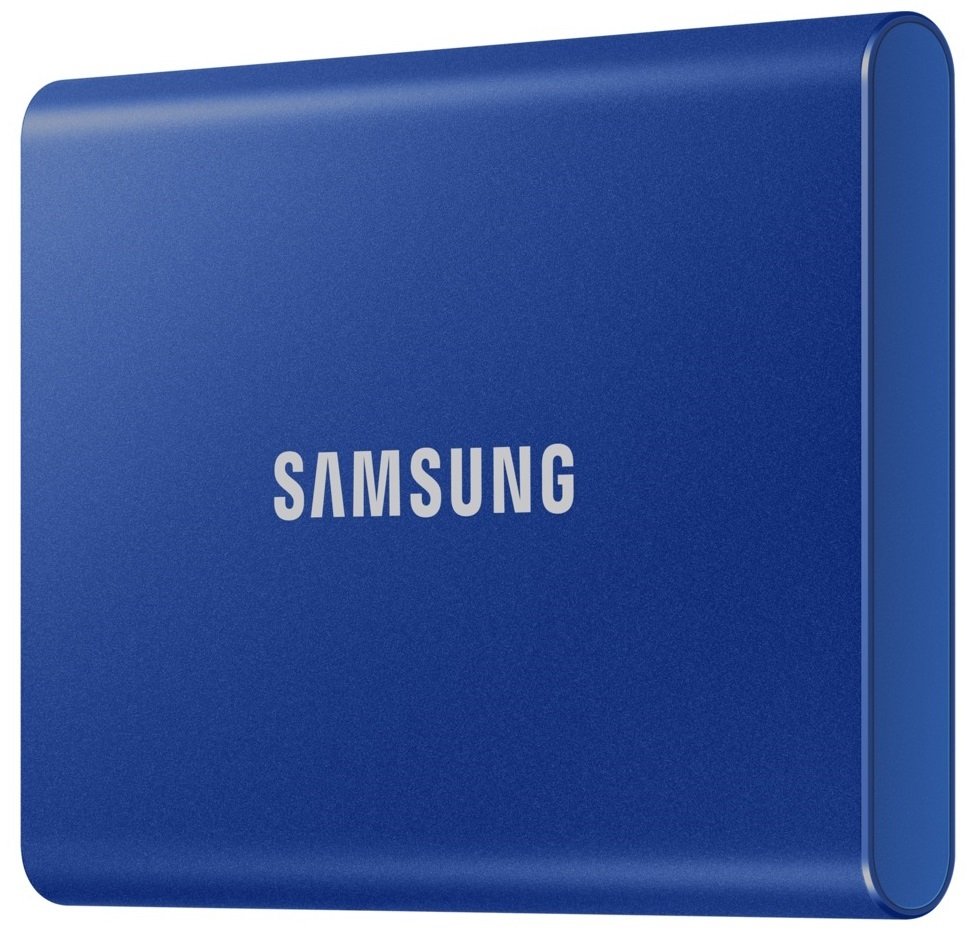 SSD накопичувач SAMSUNG USB Type-C 1TB T7 Indigo Blue (MU-PC1T0H/WW)