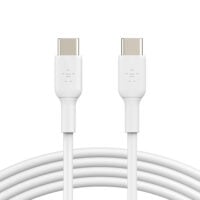 Кабель Belkin USB-С – USB-С, PVC, 1m, white