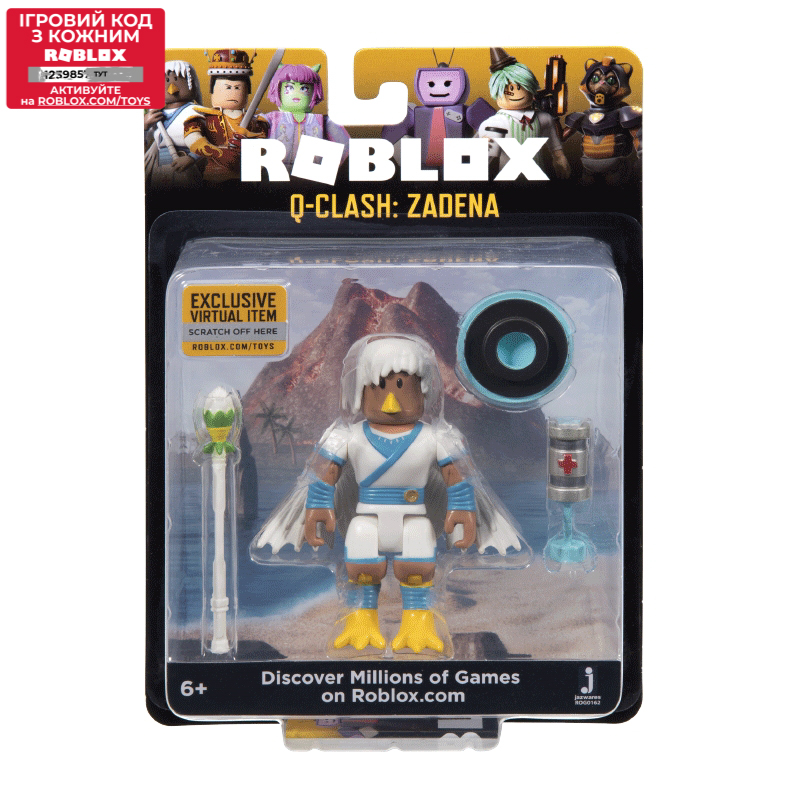 Ігрова колекційна фігурка Jazwares Roblox Core Figures Q-Clash: Zadena W5 (ROG0162)