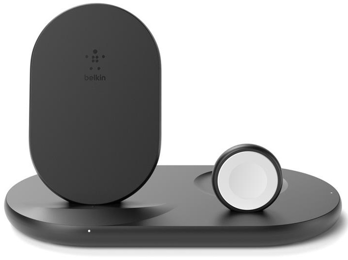 Belkin Зарядний пристрій бездротовий 3в1 iPhone/Watch/AirPods, чорний