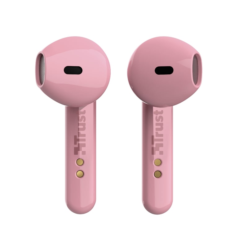 Наушники Trust Primo Touch True Wireless Mic Pink