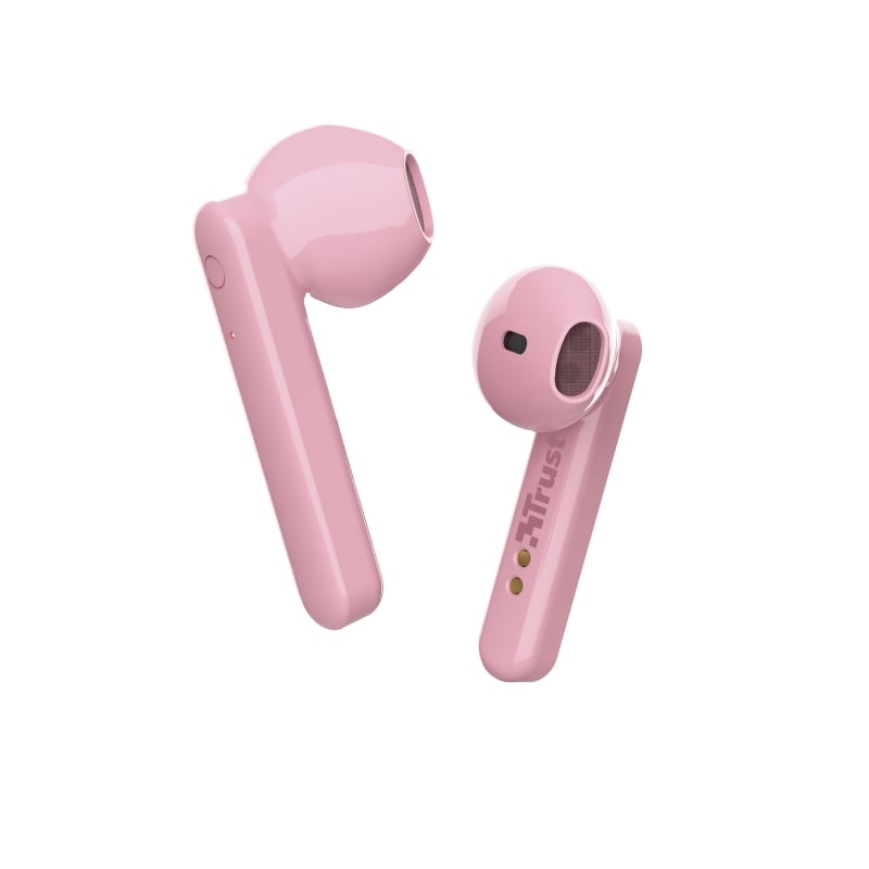 Наушники Trust Primo Touch True Wireless Mic Pink