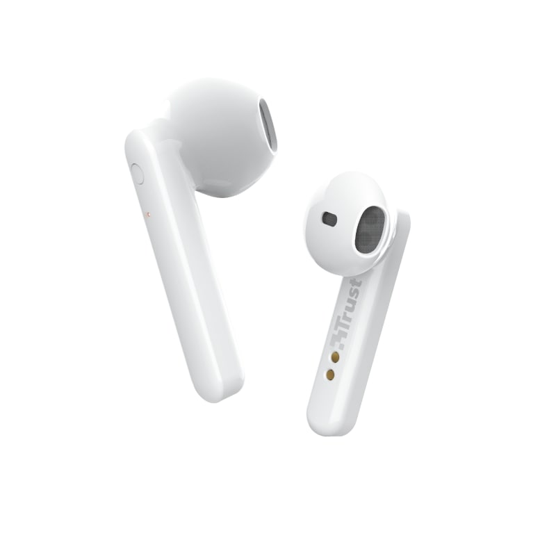 Наушники Trust Primo Touch True Wireless Mic White