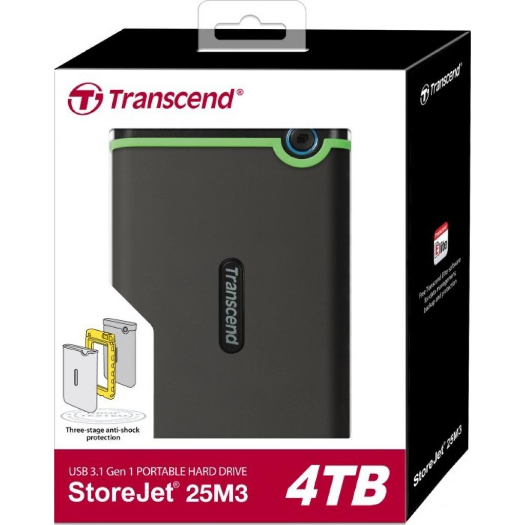 Жорсткий диск Transcend StoreJet 2.5"USB 3.1 4TB StoreJet 25M3 Iron Gray (TS4TSJ25M3S)