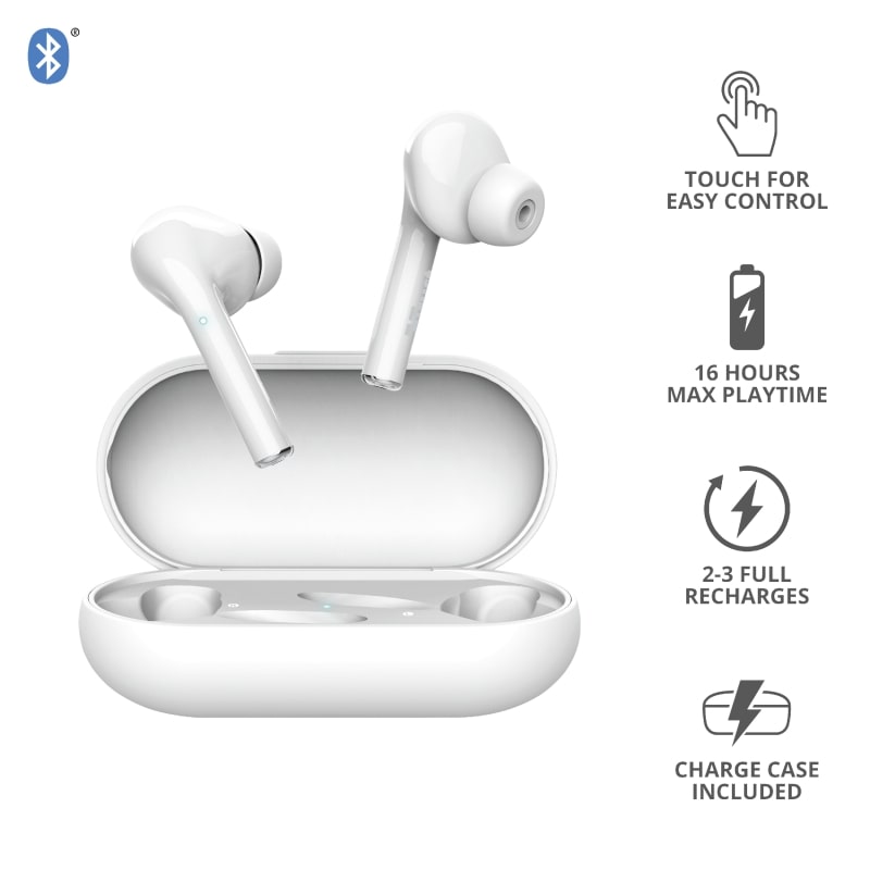 Наушники Trust Nika Touch True Wireless Mic White