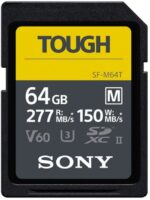 Карта пам`яті Sony SDXC 64GB C10 UHS-II U3 V60 R277/W150MB/s Tough (SFM64T.SYM)