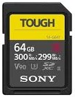 Карта памяти Sony SDXC 64GB C10 Tough UHS-II U3 V90 R300/W299MB/s (SF64TG)