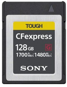 Карта пам`яті Sony CFexpress Type B 128GB R1700/W1480 (CEBG128.SYM)