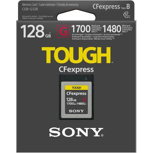 Карта пам`яті Sony CFexpress Type B 128GB R1700/W1480 (CEBG128.SYM)