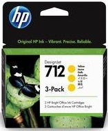 Картридж HP No.712 DesignJet Т230/Т630 Yellow 3-Pack 29-ml (3ED79A)