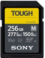 Карта пам`яті Sony SDXC 256GB C10 UHS-II U3 V60 R277/W150MB/s Tough (SFM256T.SYM)