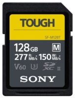 Карта пам`яті Sony SDXC 128GB C10 UHS-II U3 V60 R277/W150MB/s Tough (SFM128T.SYM)