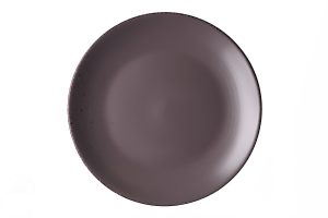 Тарілка десертна Ardesto Lucca 19 см, Grey brown (AR2919GMC)