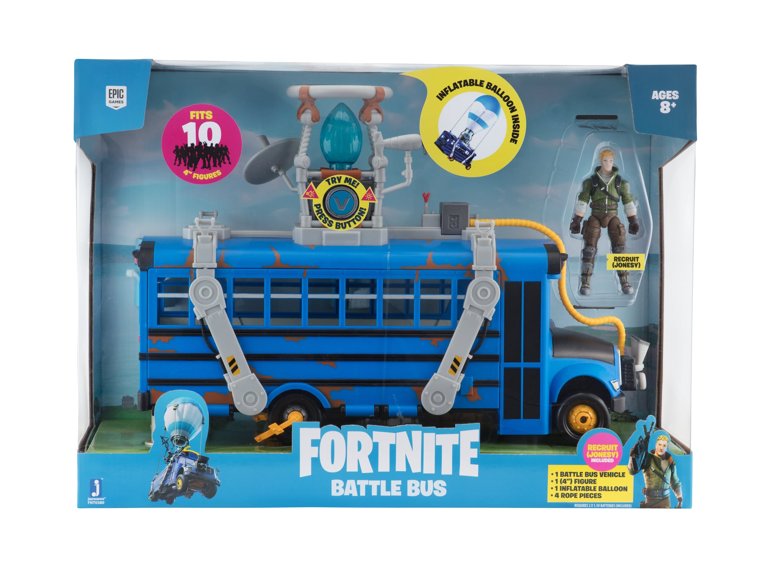 Колекційна фігурка Jazwares Fortnite Deluxe Vehicle Battle Bus (FNT0380)