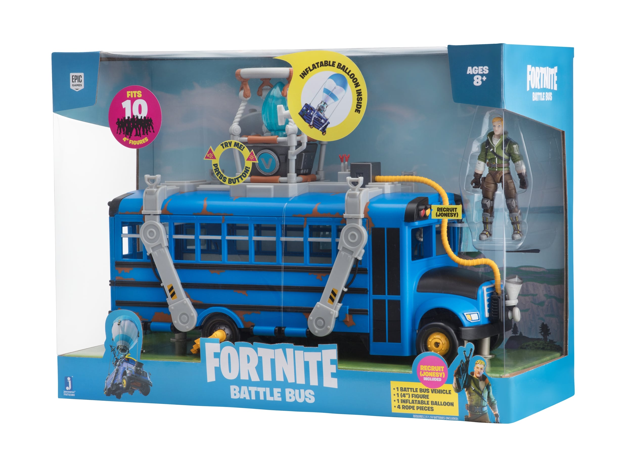 Колекційна фігурка Jazwares Fortnite Deluxe Vehicle Battle Bus (FNT0380)