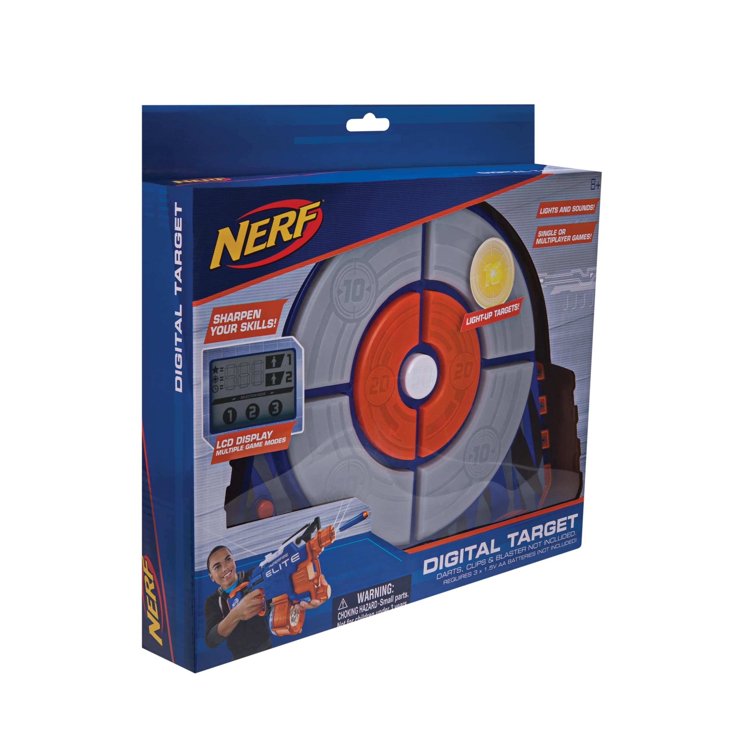 Ігрова електронна мета Jazwares Nerf Elite Strike and Score Digital Target (NER0156)