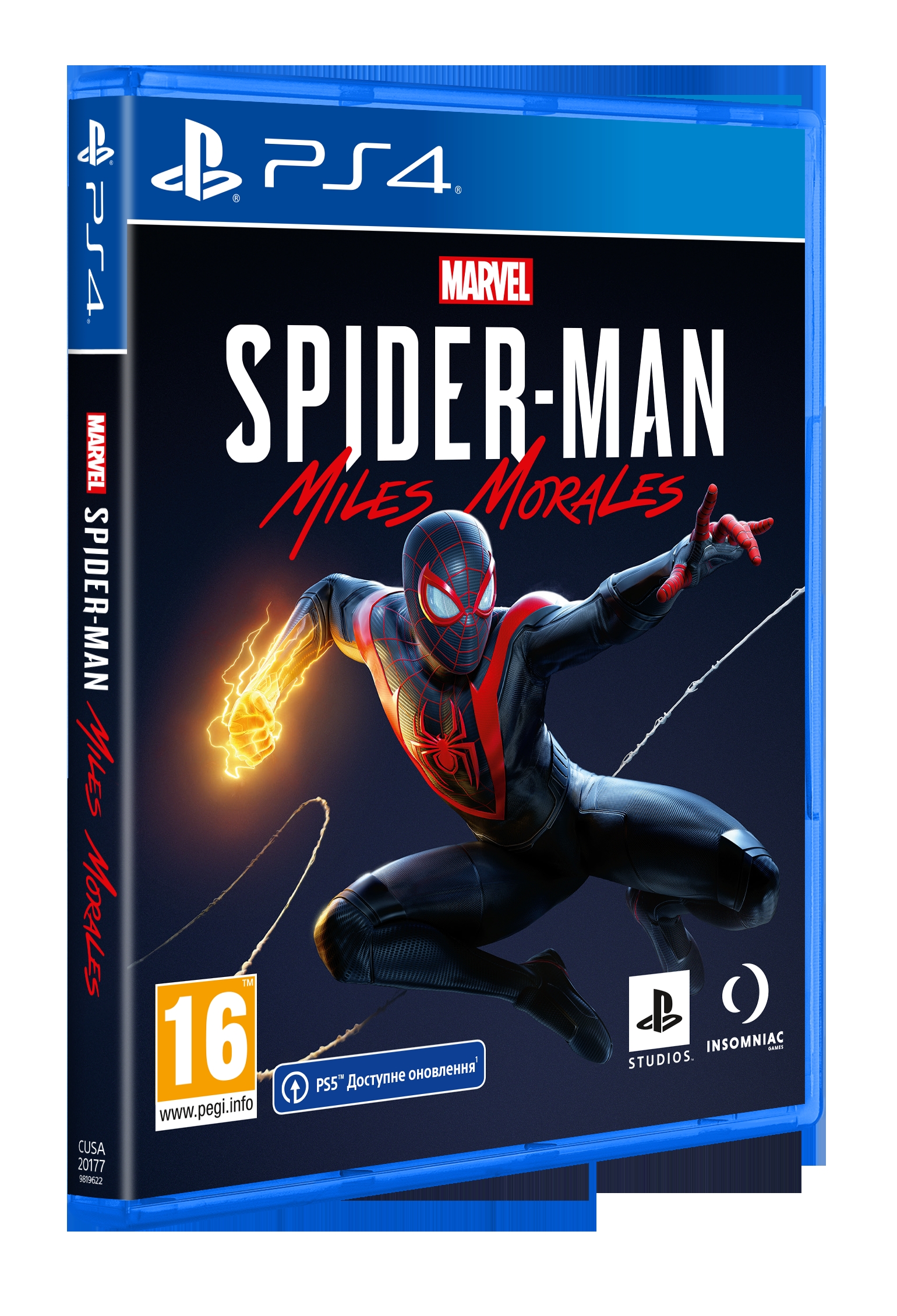 Игра Marvel Spider-Man: Miles Morales (PS4)