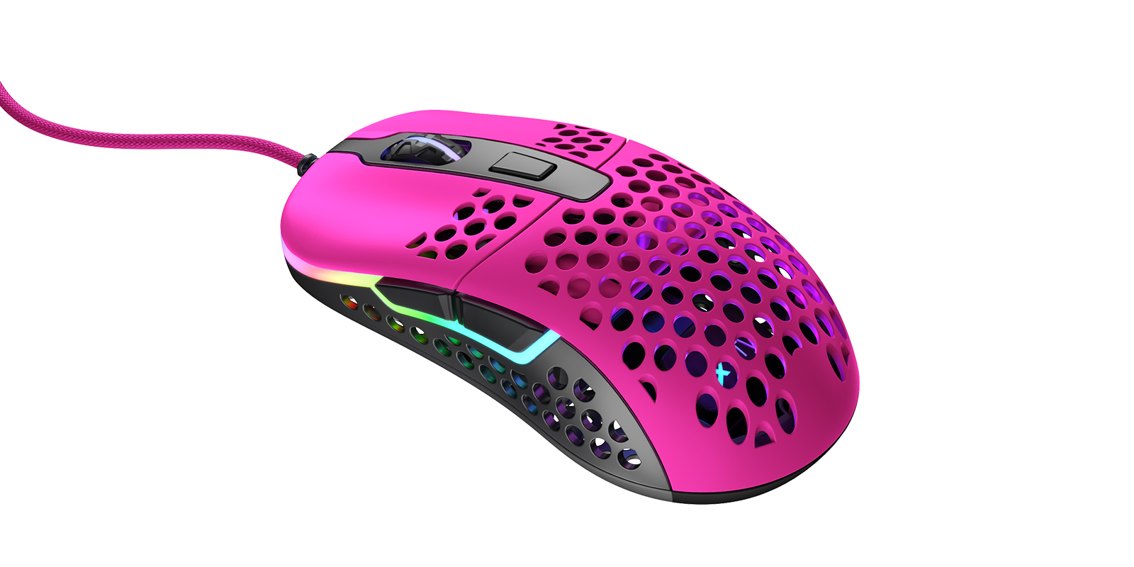 Cherry Xtrfy Миша M42 RGB USB Pink