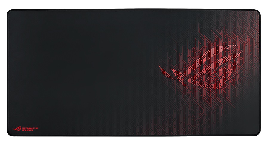 Ігрова поверхня ASUS ROG Sheath, Black Box, XXL (900x440x3мм), чорно-червоний