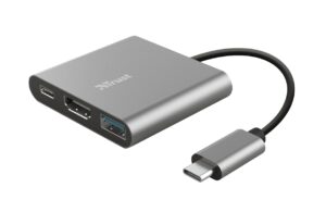 USB-хаб Trust Dalyx Aluminium 3-in-1 Multiport USB-C Adapter (23772_TRUST)