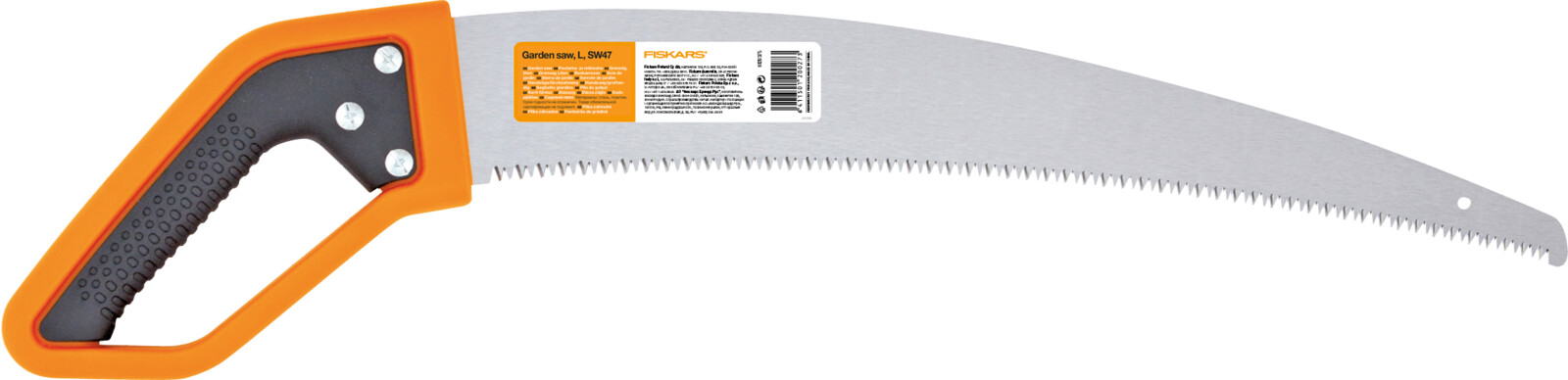 Пила садова Fiskars SW47, D-подібна ручка, 65см, 0.5кг