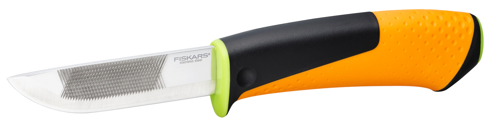 Ніж для важких робіт Fiskars Hardware, з точилкою, 21.9см, 150гр