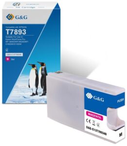 Картридж G&G для Epson WF-5110/WF-5620 magenta XXL (4000 стор) (G&G-C13T789340)