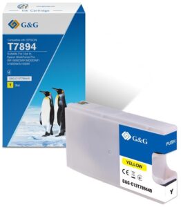 Картридж G&G для Epson WF-5110/WF-5620 yellow XXL (4000 стор) (G&G-C13T789440)