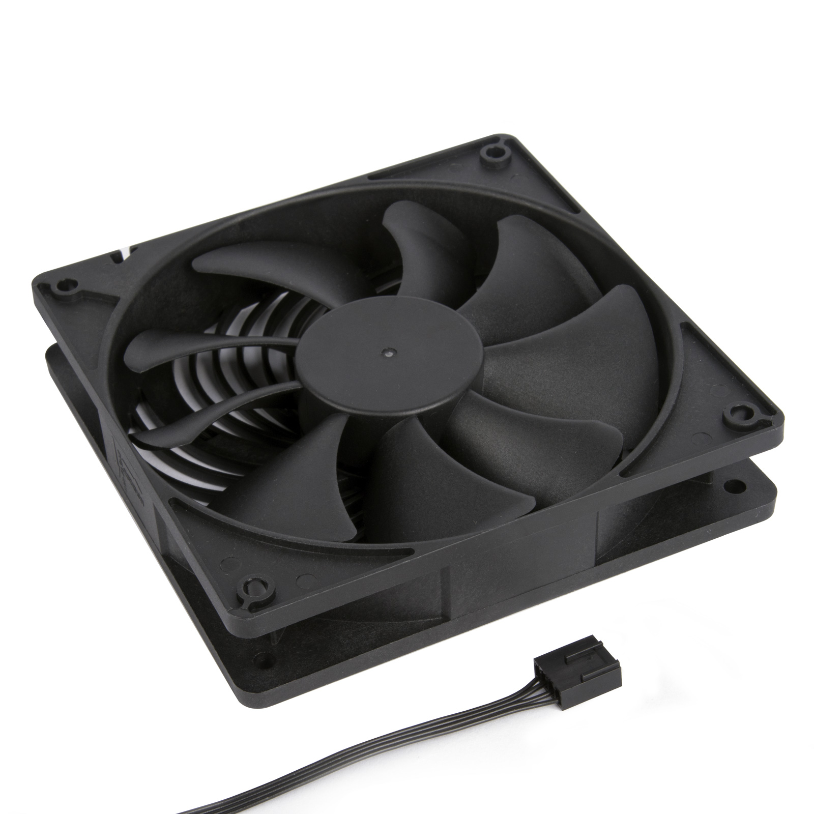 SilverStone Корпусний вентилятор Air Penetrator AP120I-PRO 120мм, 2000rpm, 4pinPWM, 38.9dBa, чорний