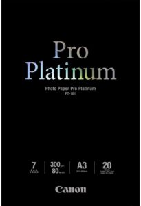 Canon A3+ Pro Platinum Photo Paper PT-101, 20л