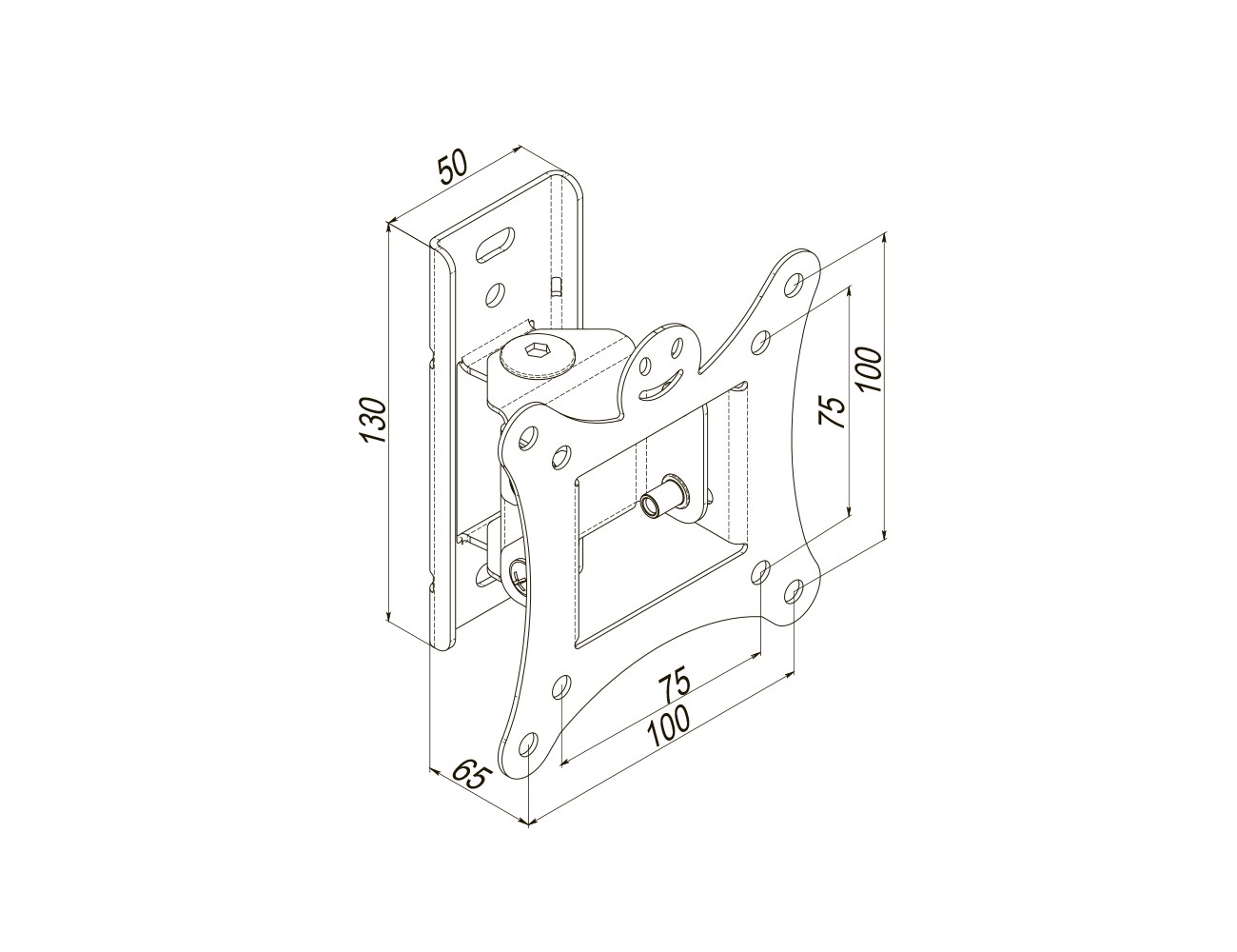 Кріплення похило-поворотне KSL 13-28" WMB-3012T (WMB-3012T)