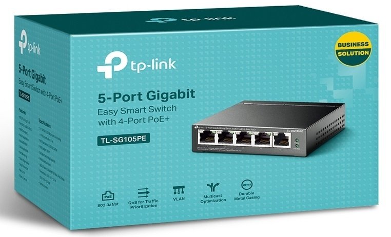 Комутатор TP-LINK TL-SG105PE