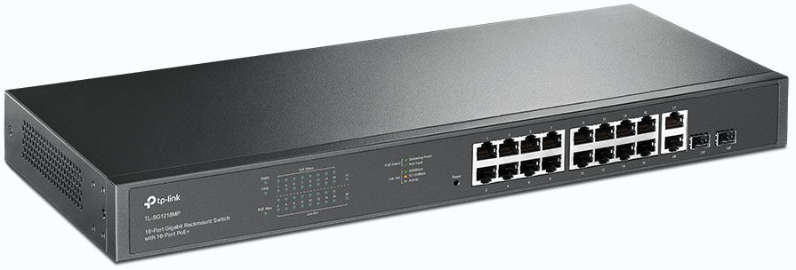 Комутатор TP-LINK TL-SG1218MP