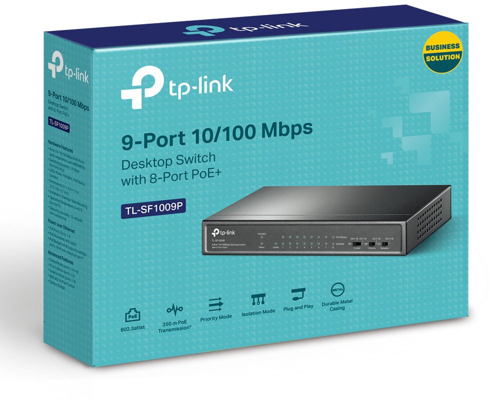 Комутатор TP-LINK TL-SF1009P