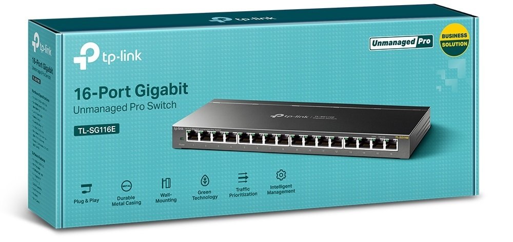 Комутатор TP-LINK TL-SG116E