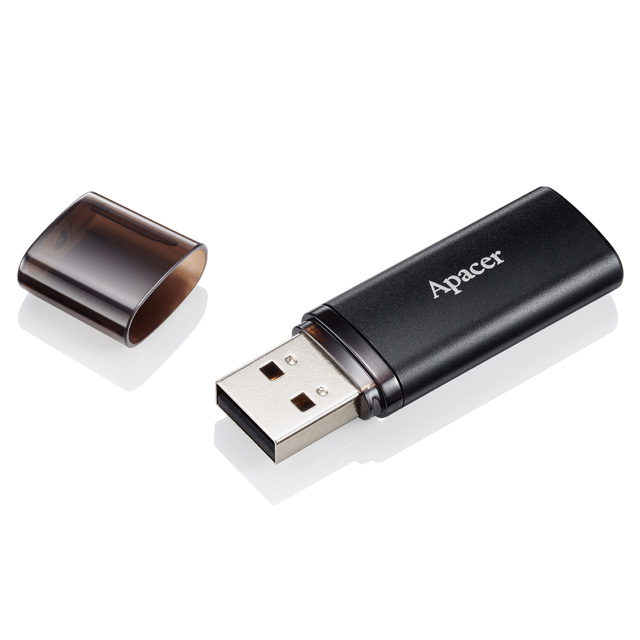 Накопичувач APACER 64GB USB 3.1 AH25B Black (AP64GAH25BB-1)