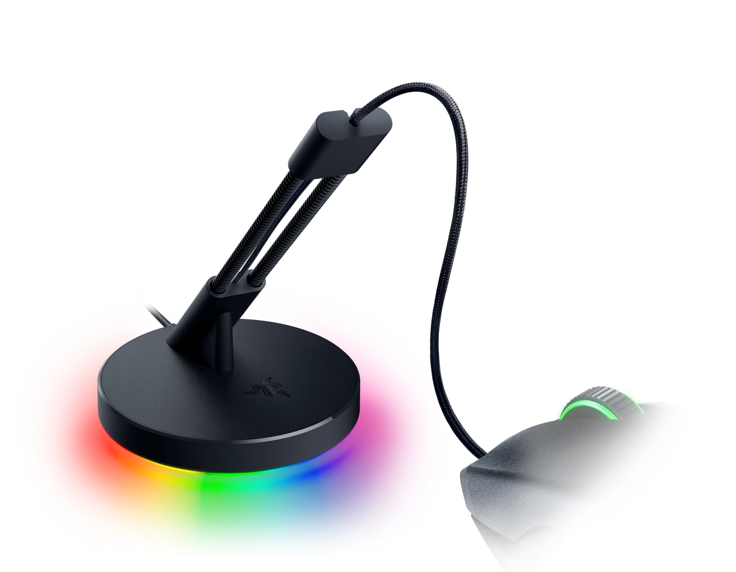 Тримач кабелю Razer Mouse Bungee V3 Chroma, RGB, чорний