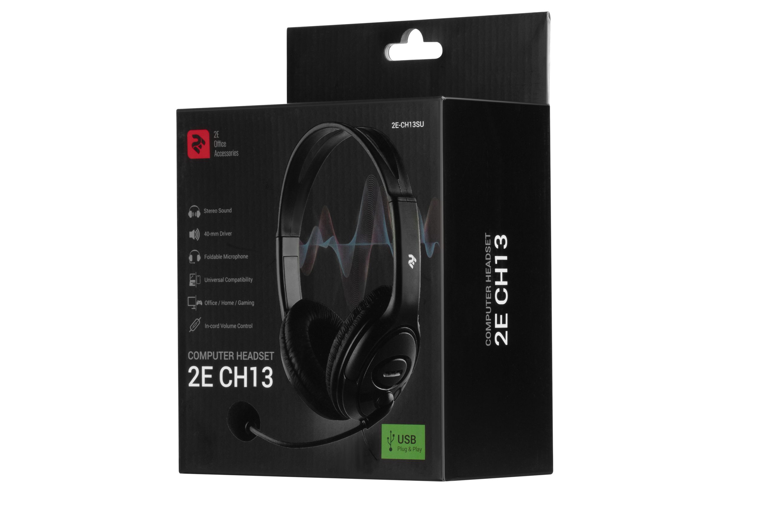 Гарнітура 2E CH13 On-Ear USB (2E-CH13SU)