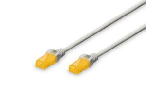 Патч-корд DIGITUS CAT 6а UTP, 0.5м, AWG 26/7, Grey (DK-1613-A-005)