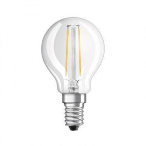 Лампа OSRAM LED E14 4Вт 4000K 470Лм P45 филаментная