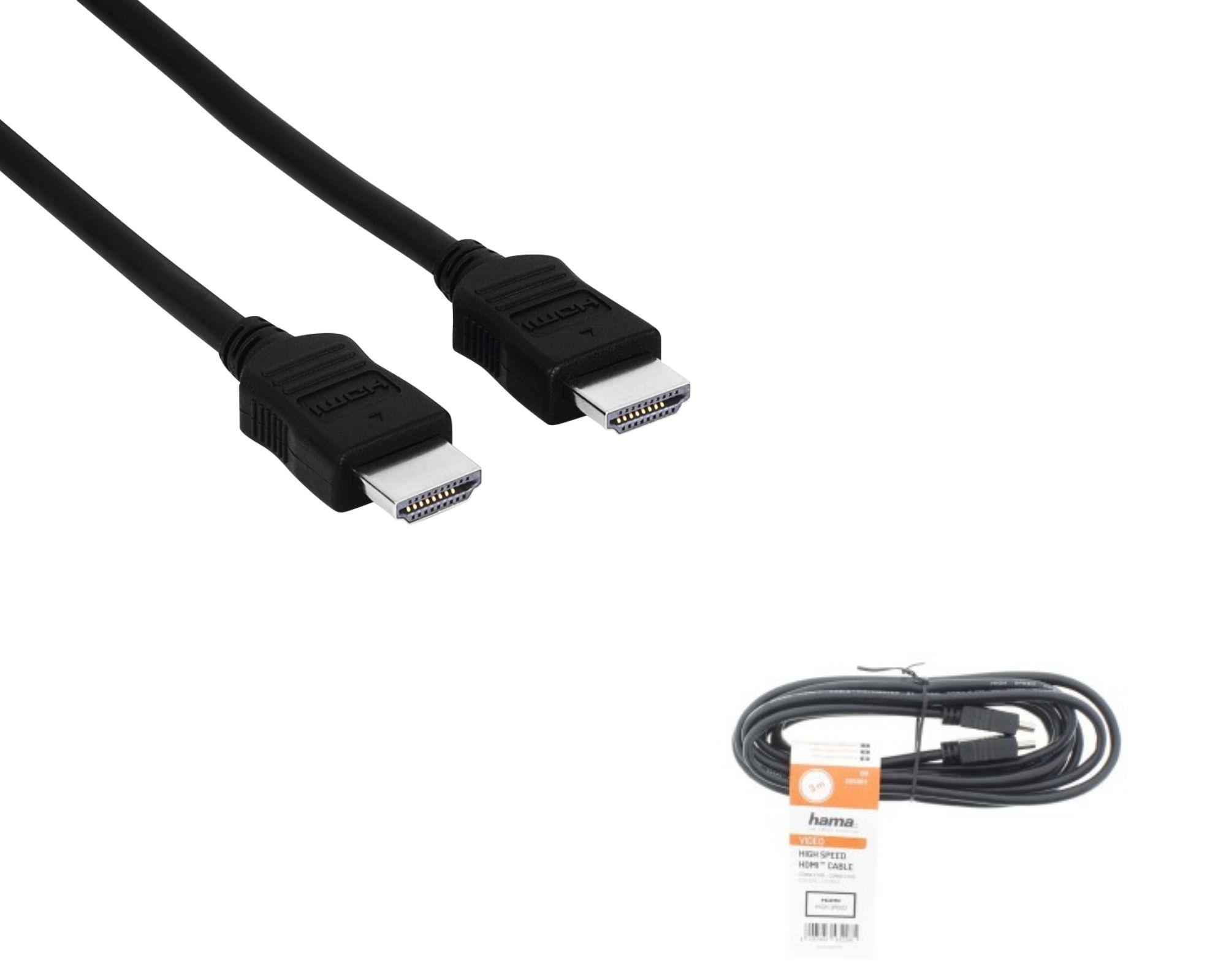 Кабель HDMI НАМА (AM/AM) 3m Black (00205001)