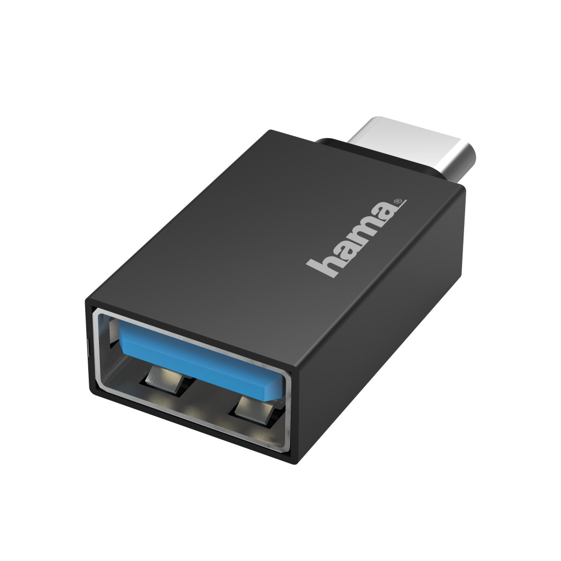 Адаптер НАМА OTG Type-C – USB-A 3.2 Black (00200311)