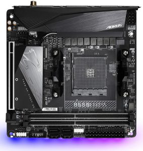 Материнська плата GIGABYTE B550I AORUS PRO AX